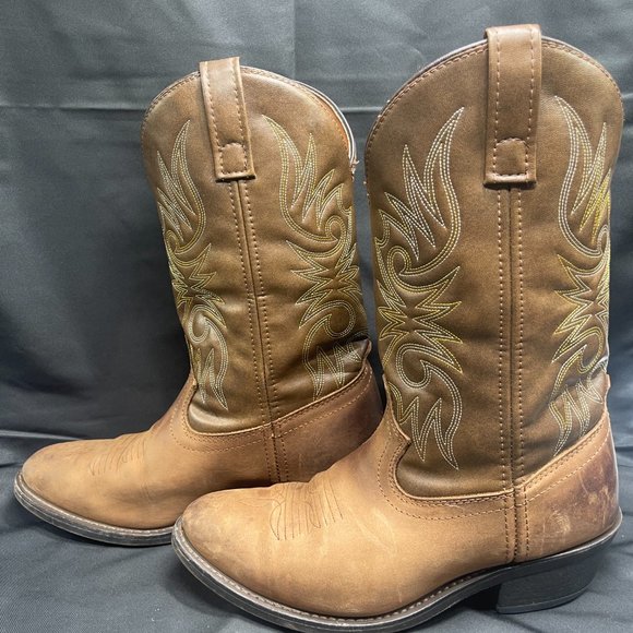 Vintage Laredo Men\'s Western Cowboy Boots Style 4242 Size 9EW main image 7